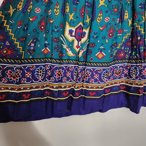 Vintage western bird broom skirt - Picture 7 of 9